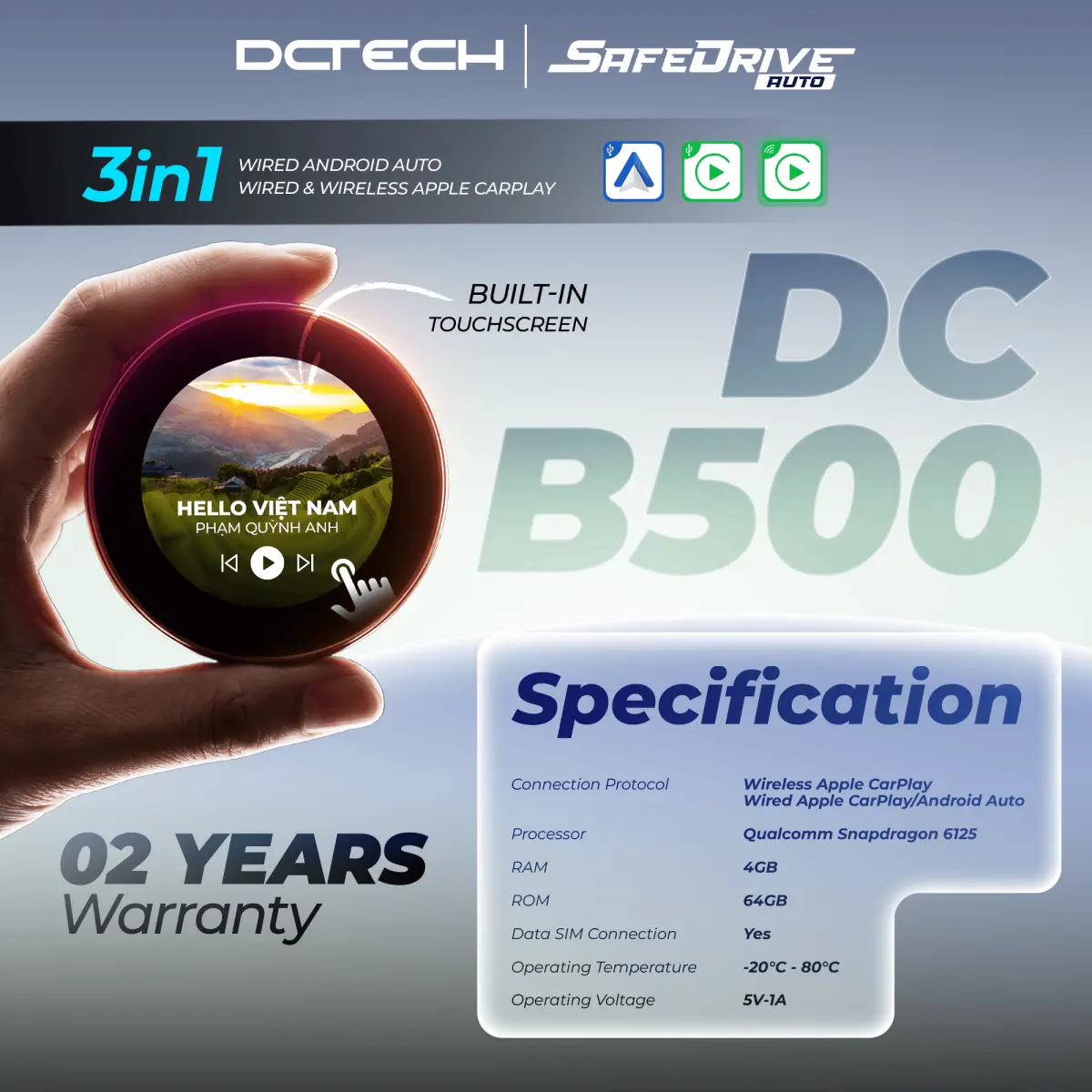 DCTECH B500 Android Box